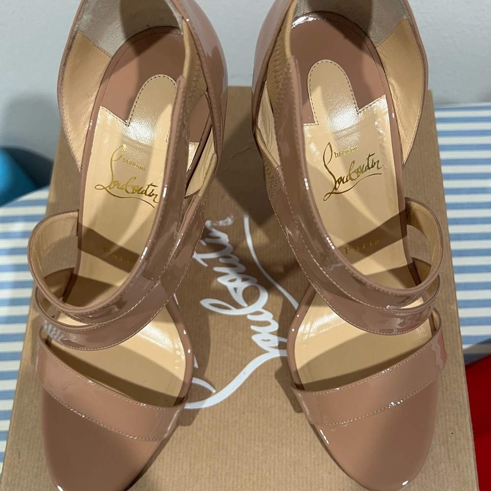 Christian Louboutin Heels World Copine 100 - Picture 3 of 5